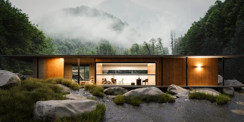 120 跨 P 建筑场景